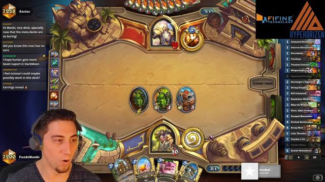 BIG BUFFED BEASTS with SHAN'DO WILDCLAW!! | Scholomance Academy | Hearthstone смотреть онлайн