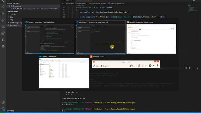 MassTransit and RabbitMQ - Messages смотреть онлайн
