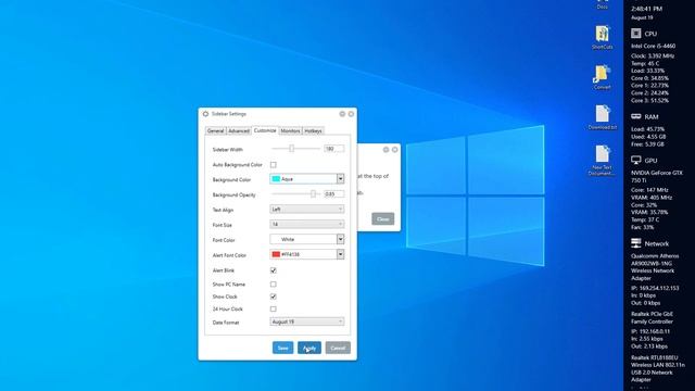 How to Enable SideBar Diagnostic Widget for Windows 10 Guide смотреть онлайн