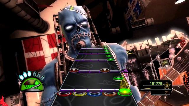 Guitar Hero Metallica Fuel Bateria Experto