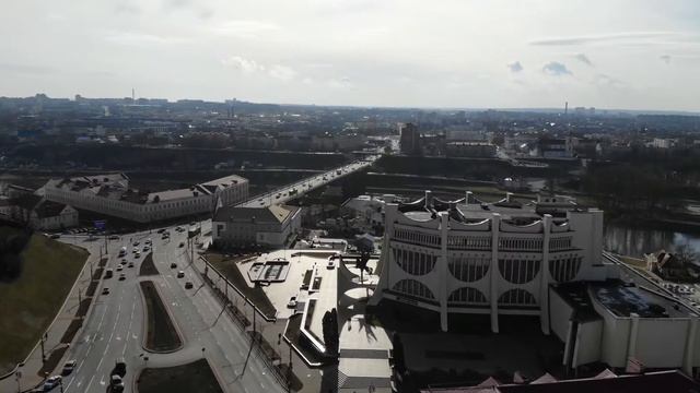 Гродно, съемка с дрона. Grodno From Drone.