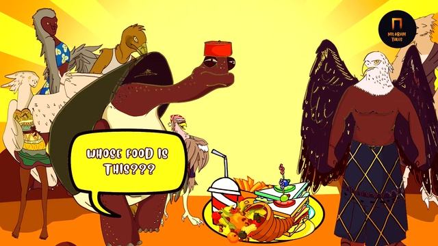 WHY THE TORTOISE HAS A CRACKED SHELL| African English Tales| Bedtime Stories | Nilabam Tales смотреть онлайн