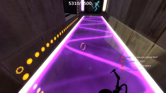 Portal 2 - CHROMA / Chambers (warning - bright colors) смотреть онлайн