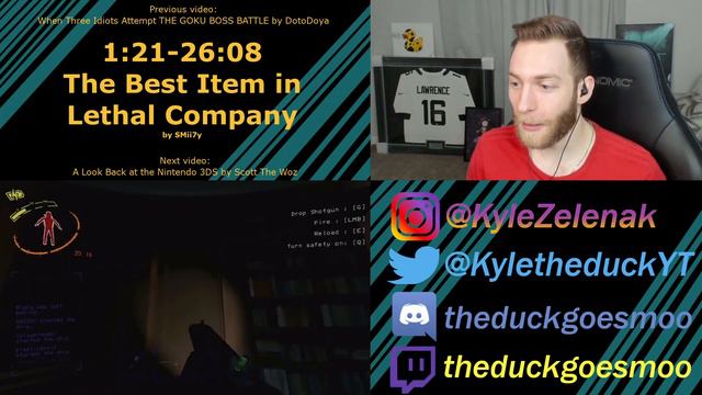 MY FIRST SMII7Y VIDEO!!! Reacting to "The Best Item in Lethal Company" by SMii7y смотреть онлайн