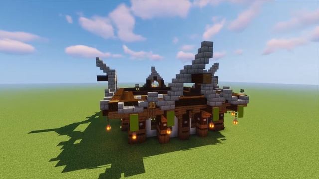 Minecraft Timelapse: Medieval Shop смотреть онлайн