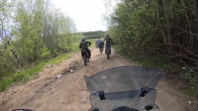 Открытие мото-эндуро сезона в Апатитах 05.06.21 Opening enduro season in Apatity on Bajaj Boxer 150 смотреть онлайн
