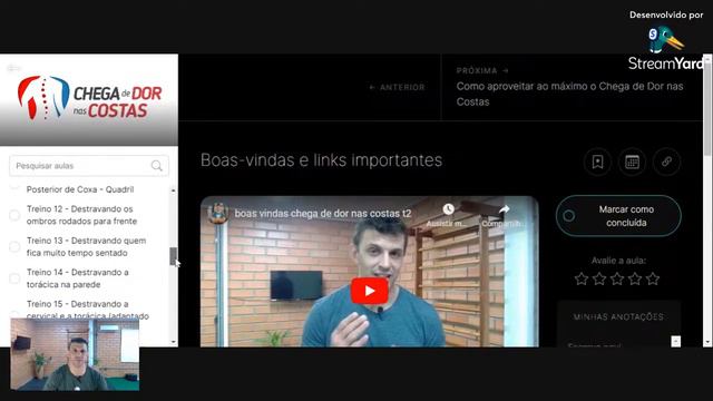 Jornada Chega de Dor - Aula 3 смотреть онлайн