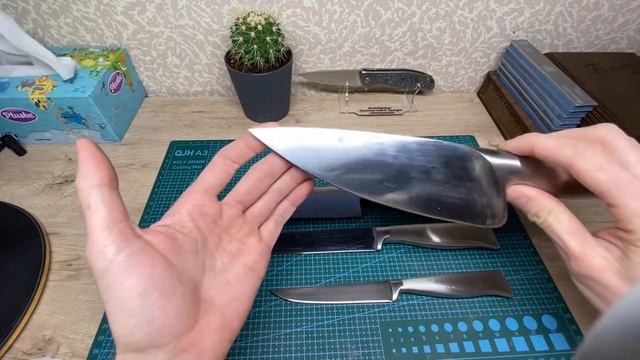 Выполнена заточка кухонных ножей WMF/Заточка ножей Самара смотреть онлайн