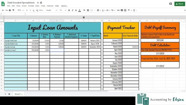How To Manage Your Debt (Snowball Method + FREE Spreadsheet) смотреть онлайн