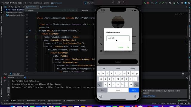 Part-15 Update User Profile | Flutter Firebase Social Media Application смотреть онлайн