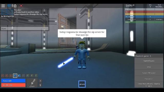 Roblox: Star Wars VIP Server смотреть онлайн