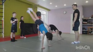 Акробатика , тренер 89297977859 Булат Ирекович Хамиев, 17.03.2024