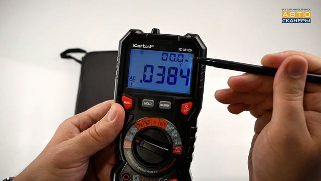 Обзор профессионального цифрового мультиметра ICARTOOL IC-M120 смотреть онлайн