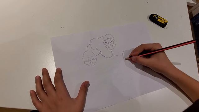 Учимся рисовать халка смотреть онлайн