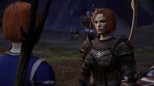 Dragon Age Origins. Ужесточение Лелианы смотреть онлайн