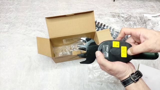 Садовый аккумуляторный триммер для стрижки травы и живой изгороди POSENPRO смотреть онлайн