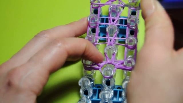 ❤Вьетнамки Rainbow Loom. Как плести вьетнамки из резинок в видеоуроке №282❤ смотреть онлайн