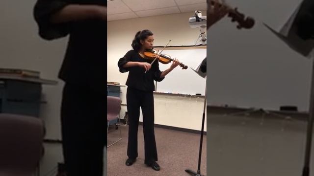 Izzy Violin. Mozart Concerto #3.