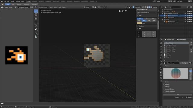 Blender Voxel-Art Studio- WIP - third glimpse смотреть онлайн