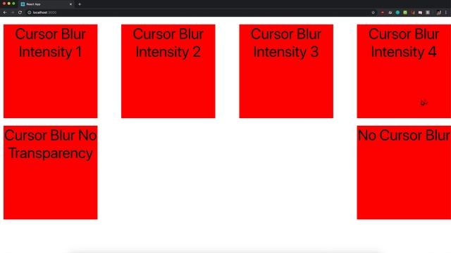 React-Mouse-Blur Demo смотреть онлайн