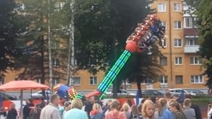 ПАРК Открыт//аттракционы и динопарк//город ВЕЛИКИЕ ЛУКИ