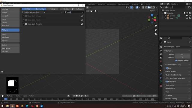 82. Blender 3.2. Node Wrangler. Tekstury смотреть онлайн