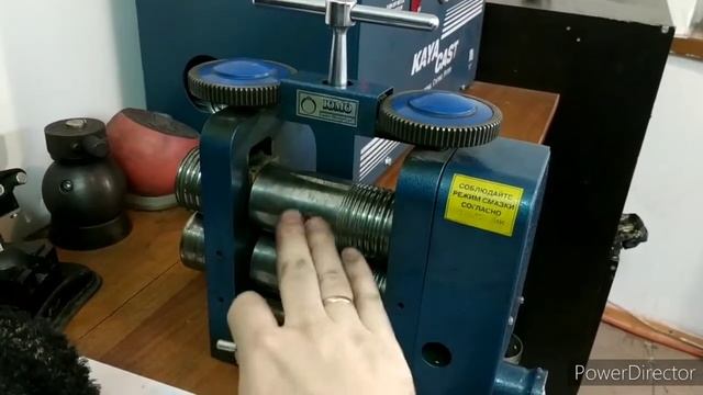 Урок 2. Вальцы ЮМО 9. Процесс вальцовки