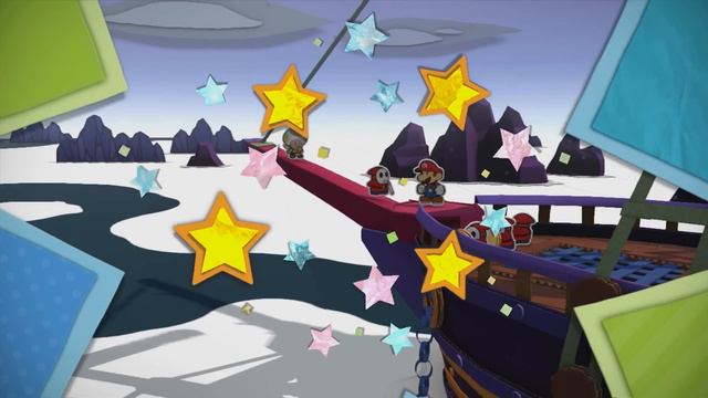 Paper Mario Color Splash - Wii U Gameplay Walkthrough PART 17 - Violet Passage - Ghost Tea Party смотреть онлайн