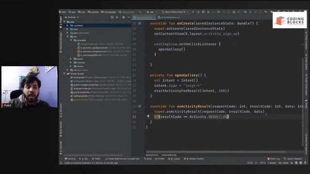 Build Whatsapp Clone in Android Kotlin | Android Project Tutorial | Hindi | Part 3 - Profile Signup смотреть онлайн