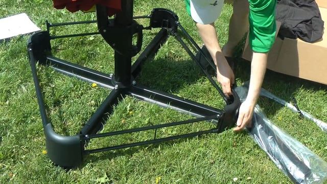 Покупаем и устанавливаем зонт на внутренний двор. Patio Umbrella From Lowe's