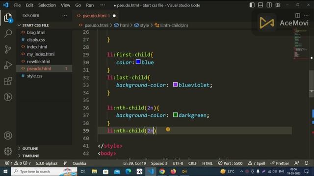 Mastering CSS Pseudo-classes and Pseudo-elements: First Child, Nth Child, Before & After | #css3 смотреть онлайн