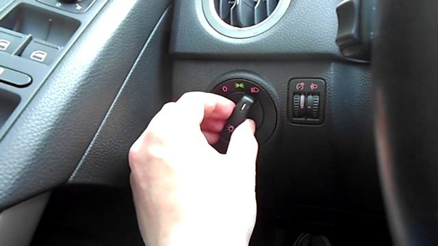 Режимы работы ПТФ VW Tiguan смотреть онлайн