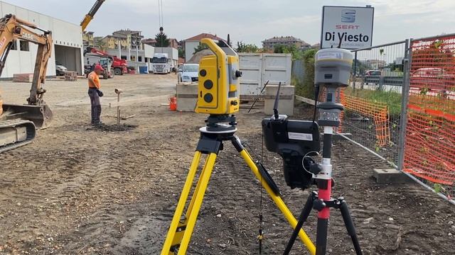 calibrazione robotic Total Station Trimble S5 e rilievo integrato in cantiere смотреть онлайн