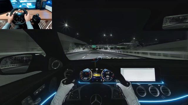 +600 HP Mercedes-Benz E63S AMG Banger Sound w/Steering | Assetto Corsa смотреть онлайн