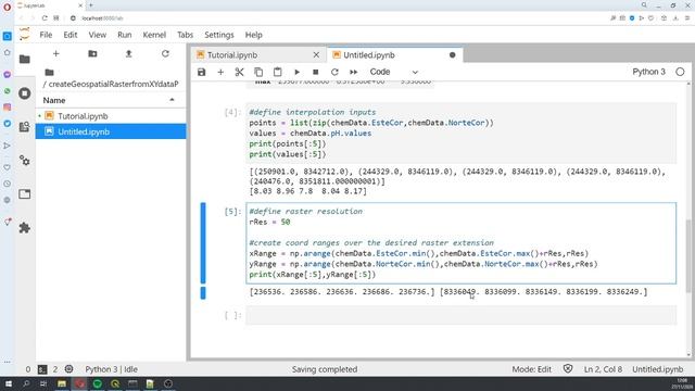 How to create a geospatial Raster from XY data with Python, Pandas and Rasterio - Tutorial смотреть онлайн
