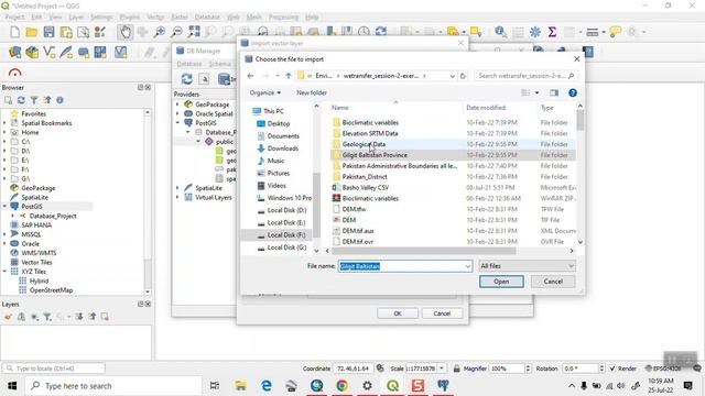 How to Import / Export Shapefile from QGIS DB Manager || PostGIS смотреть онлайн