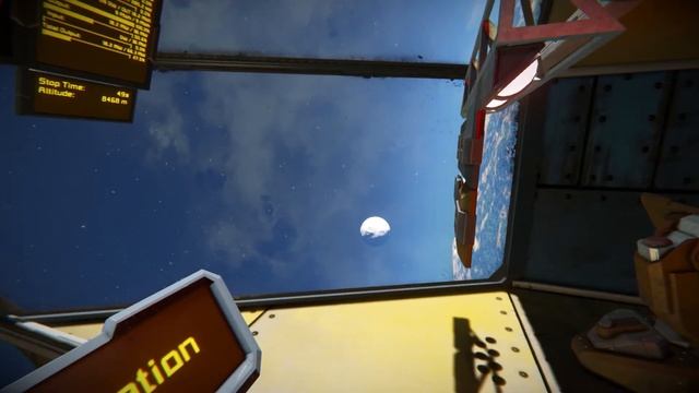 All vanilla VTOL Carryall transport lifting 5,800t of cargo from the earth to the moon. смотреть онлайн