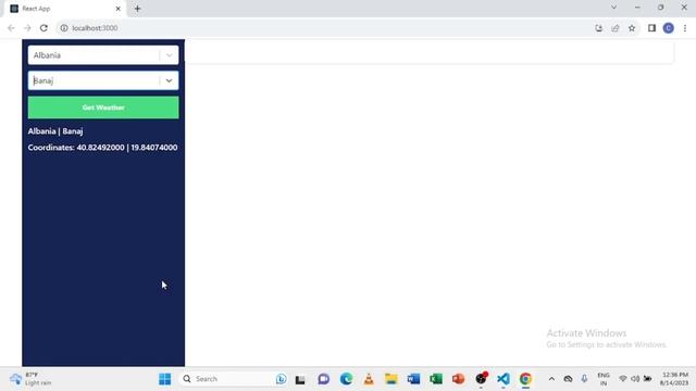 Build a Stunning Weather App with React, Tailwind CSS, Tremor, and Open Meteo API смотреть онлайн