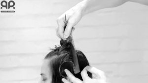 Квадратные слои стрижка Андрей Акимов  . Training video (День 2 Модель 1)