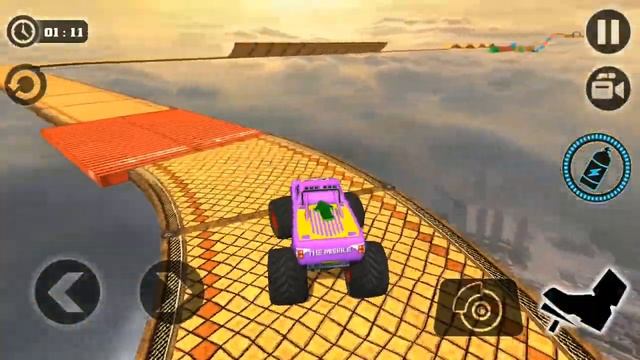 Crazy Monster Truck Legends 3D - BEST Kids Android GamePlay HD /Impossible Stunts Car Tracks 3D GAM смотреть онлайн