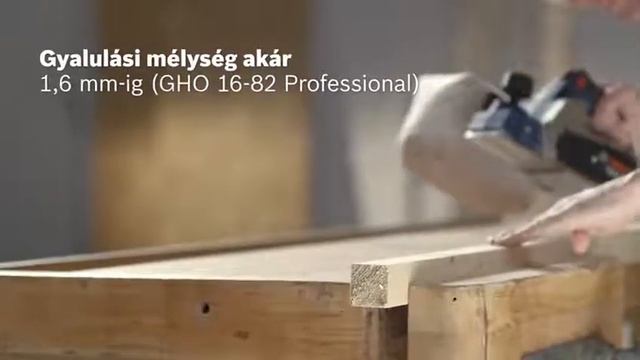 BOSCH GHO 16-82 és GHO 26-82 kézi gyalu смотреть онлайн