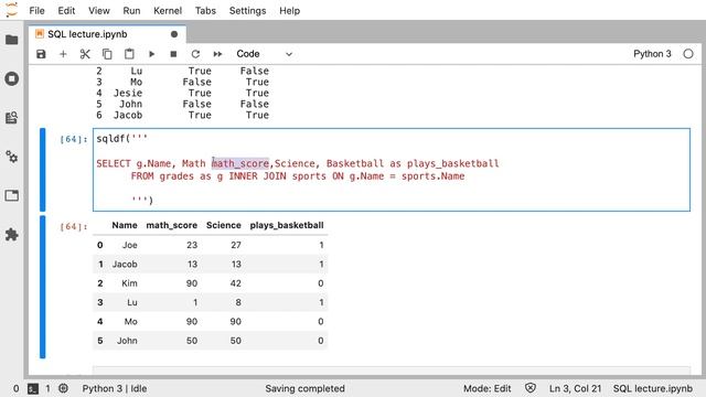 SQL Alias смотреть онлайн