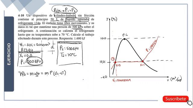 👉 Ejercicio TERMODINÁMICA primera ley | Cengel capítulo 4 смотреть онлайн