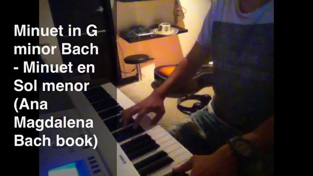 Minuet in G Minor - J. S. Bach (BWV Anh. 115) Piano смотреть онлайн