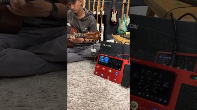 Valeton GP200R Red Digital Amp Modeller And Multi FX Terbaru 2022 Quick Review And Demo!