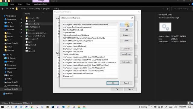 تهيئة بيئة عمل ال angular وحل مشكلة "node or npm not recognized in system " فى 8 دقايق ?? смотреть онлайн