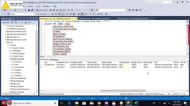 Dump Data From FlatFile to Excel Destination | MSBI | Day 2 смотреть онлайн