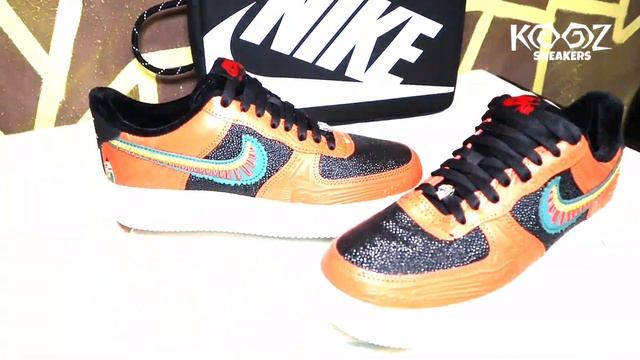 Nike air force 1- SIEMPRE FAMILIA - ☠️ DIA DE MUERTOS ☠️ смотреть онлайн