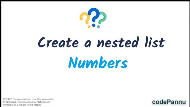 L2 - Wk 5 - V23 - Assignment for Nested Lists | Data structures | Python for school students смотреть онлайн