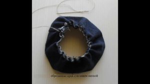 как сделать самый простой цветок из ткани